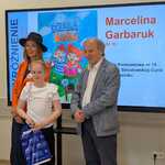 Marcelina z pisarką i p. Kalinowskim