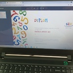 dyplom za rozwiązanie testu
