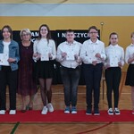 uczniowie ze średnią powyżej 5,0 którzy otrzymali stypendium szkolne