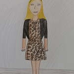 portret nauczycielki plastyki
