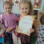laureatka 3 miejsca z dyplomem