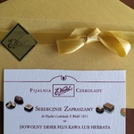 zaproszenie do Pijalni Czekolady- nagroda