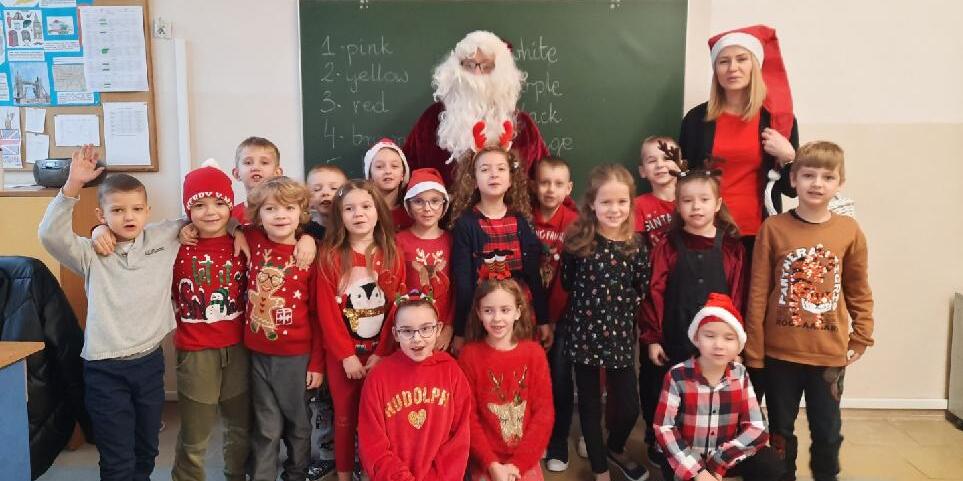 Wizyta Mikołaja w szkole
