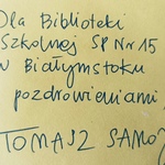 Autograf Tomasza Samojlika