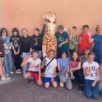 Klasa 6B z Żyrafką Lokatką