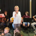 Pani dyrektor wita zebranych