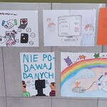6 plakatów prezentujących zasady bezpieczeństwa w sieci