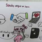 plakat szanuj innych w sieci