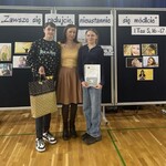 Reprezentanci naszej szkoły z p. katechetką