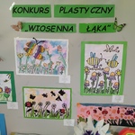  Prace konkursowe wywieszone na tablicy.