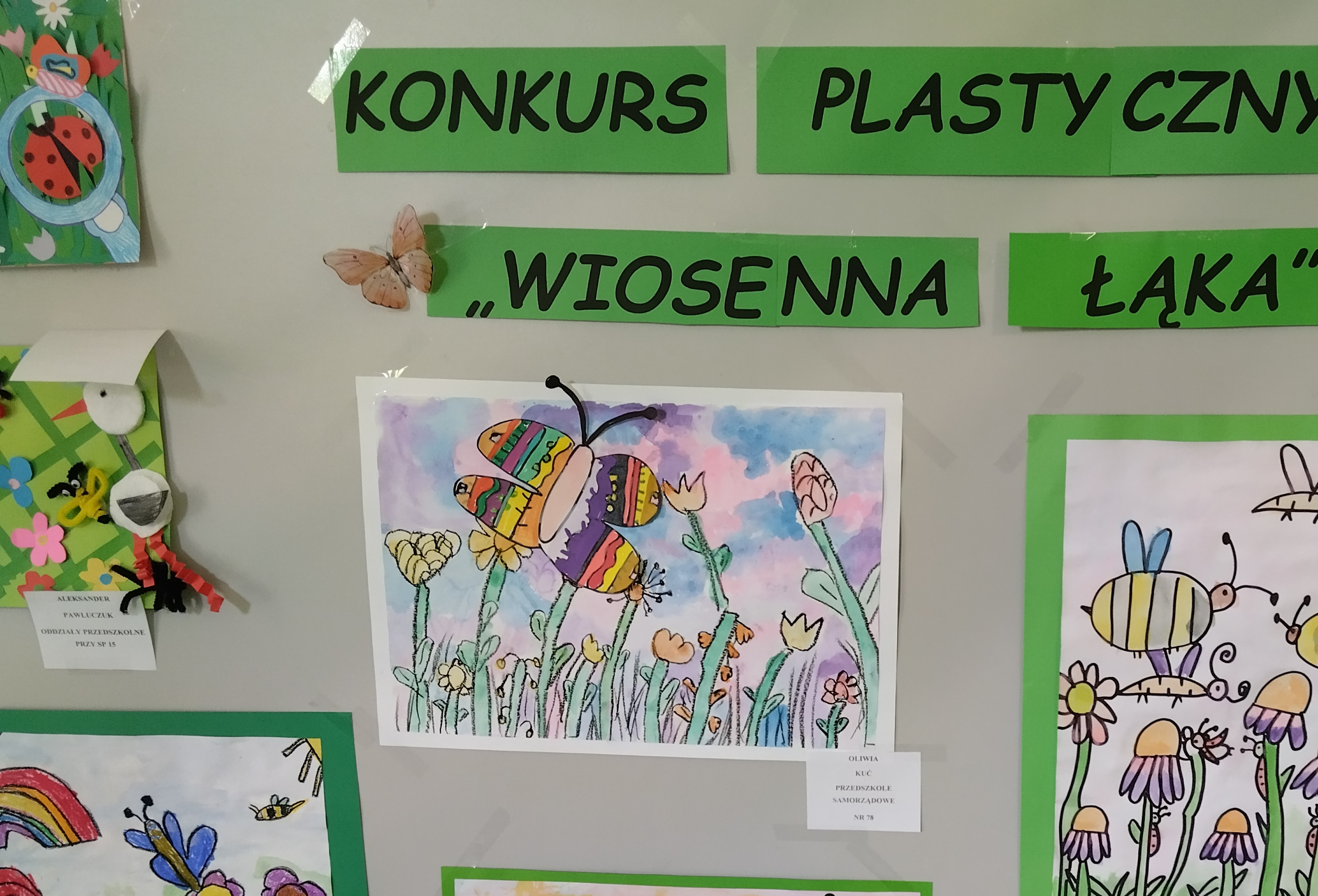 Konkurs międzyprzedszkolny "Wiosenna łąka"