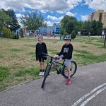 Uczeń przygotowuje się do wyjazdu na tor egzaminacyjny