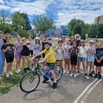Klasa 4a gotowa do egzaminu na kartę rowerową