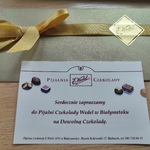 Nagroda dla uczestników konkursu w postaci zaproszenia na dowolną czekoladę
