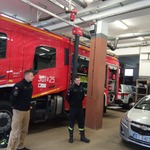 Strażacy opowiadają o swojej pracy