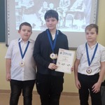 Uczniowie klasy szóstej B nagrodzeni medalami i dyplomem
