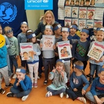 Zdjęcie grupowe dzieci z grupy Wiewiórki