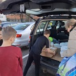 Przekazanie zebranych darów dla potrzebujących zwierząt
