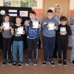 uczniowie klas 2 którzy brali udział w OGÓLNOPOLSKIM KONKURSIE MATEMATYCZNYM ALFIK