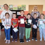 uczniowie klas 1 którzy brali udział w OGÓLNOPOLSKIM KONKURSIE MATEMATYCZNYM ALFIK