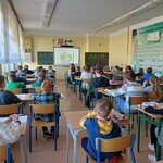 Uczestnicy konkursu matematycznego Kangur 2025