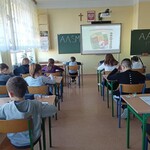 Uczestnicy konkursu matematycznego Kangur 2025 