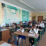 Uczestnicy konkursu przed jego rozpoczęciem