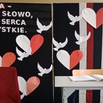 Dekoracja przygotowana przez panią Iwonę Oleszczuk