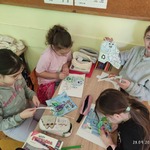 Zespołowa praca uczennic klasy 3a