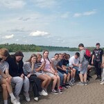 Chwila odpoczynku na bulwarach nadwiślańskich