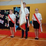 Nowy poczet sztandarowy SP 15