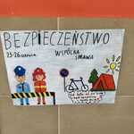  Prace naszych uczniów na temat bezpieczeństwa
