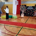 Rozpoczęcie akademii przez przewodniczącą Samorządu Uczniowskiego