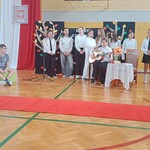 Występ uczniów z klasy 6 A