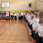 Uczniowie naszej szkoły przygotowani do odśpiewania hymnu narodowego