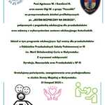 Podziękowanie dla Straży Miejskiej.
