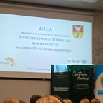Gala wręczenia podziękowań i certyfikatów w miejskim projekcie Mediacji Rówieśniczych w Szkołach Miasta Białegostoku