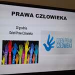 Slajd z prezentacji na temat praw człowieka