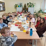 Spotkanie wigilijne w klasie 5a